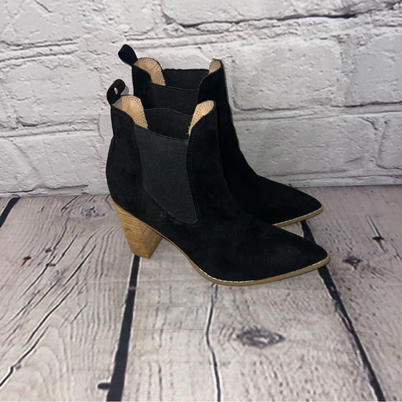 Oasis society heeled boot womens size 6.5 - Picture 4 of 5